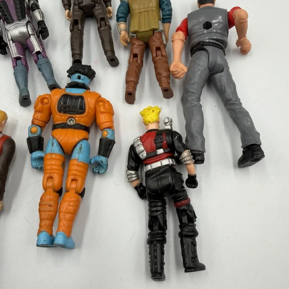 KENNER M.A.S.K 16‎ Figure Mixed Lot 1980's Dino Riders Condor Flying Motorcycle
